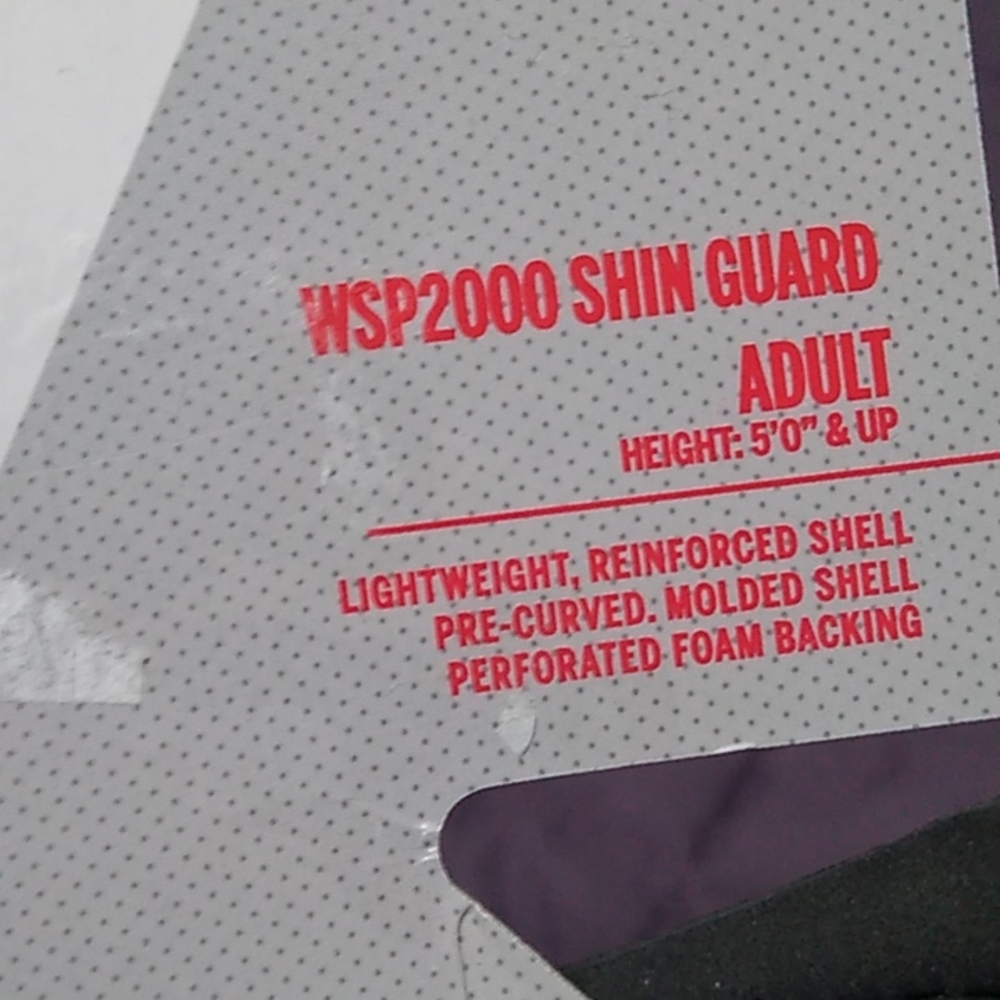 Wilson Shin Guards WSP2000 2 Pairs Adult 5'0" & Up - Picture 5 of 7